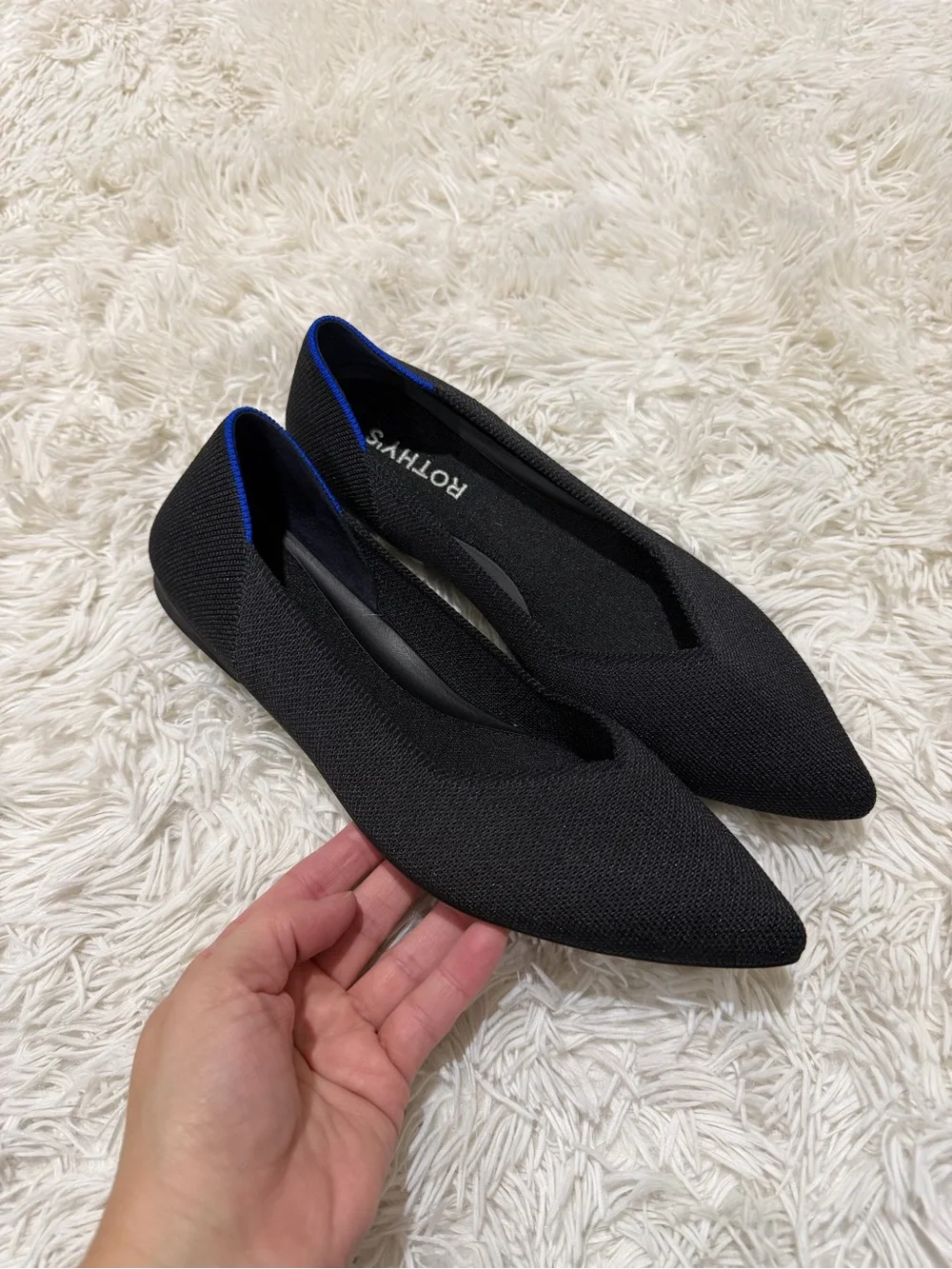 Rothy’s The Point II - Size 8.5 - black